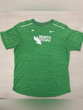 Nike Green North Texas Dri-FIT Short Sleeve Jersey. XL